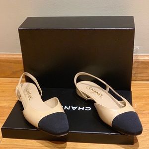 Chanel slingbacks